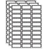 Die-Cut Magnetic Foam Black & White Dots Labels-Nameplates, 30 Per Pack, 3 Packs