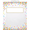 Hanging Confetti Pattern Storage-Book Bag, 10.5" x 12.5", Pack of 12