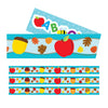 Back to School-Fall Two-Sided Straight Borders, 36 Feet Per Pack, 3 Packs