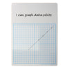 1-2" Graph Dry Erase Board, 11" x 16, Pack of 12