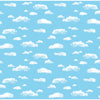 Bulletin Board Art Paper, Clouds, 48" x 50', 1 Roll