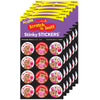 Friendship Bears-Chocolate Cherry Stinky Stickers®, 48 Per Pack, 6 Packs