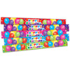 Happy Birthday Balloons Slap Bracelets, 10 Per Pack, 6 Packs