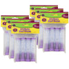 Small Sand Timer, 10 Minute, Purple, 4 Per Pack, 6 Packs