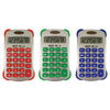 Colorful 8 Digit Handheld Calculator, Pack of 3