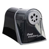 iPoint Evolution Axis Heavy Duty Electric Pencil Sharpener, Black-Silver