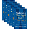 Webster's New Roget's Pocket Thesaurus, Pack of 6