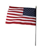 U.S. Classroom Flag, 16" x 24" with Staff, Pack of 3