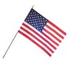 U.S. Classroom Flag, 24" x 36" with Staff, Pack of 2