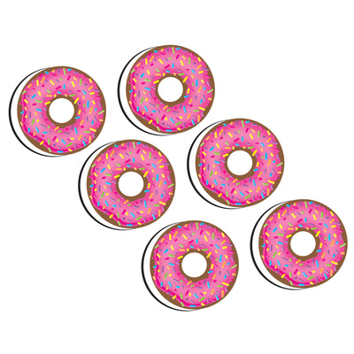 Magnetic Whiteboard Erasers, DonutFetti®, Pack of 6
