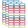 Die-Cut Magnetic Foam Assorted Color Labels-Nameplates, 30 Per Pack, 3 Packs