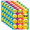 Die-Cut Magnetic Emojis, 12 Per Pack, 6 Packs