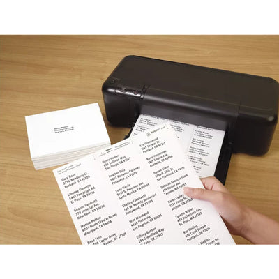 Easy Peel® Address Labels, Permanent Adhesive, 1" x 2-5-8", 3000 Labels