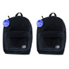 Classic Backpack 17" Black, Pack of 2