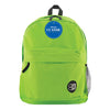 Classic Backpack 17" Lime Green, Pack of 2