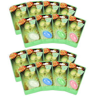 Glow-in-the-Dark Silly Putty, Assorted Colors, Pack of 16