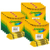 Bulk Crayons, Yellow, Regular Size, 12 Per Box, 12 Boxes