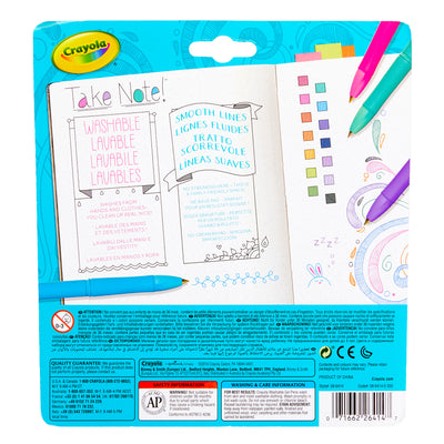 Take Note! Washable Gel Pens, Pack of 14