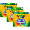 Ultra-Clean Markers, Broad Line, Assorted Colors, 12 Per Box, 3 Boxes