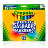 Ultra-Clean Markers, Broad Line, Assorted Colors, 12 Per Box, 3 Boxes