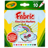 Fabric Markers, Fine Line, 10 Per Box, 3 Boxes