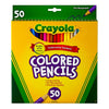 Colored Pencils, Full Length, Assorted Colors, 50 Per box, 2 Boxes