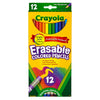 Erasable Colored Pencils, 12 Per Box, 6 Boxes
