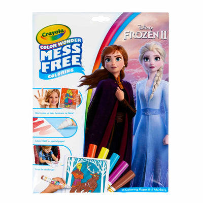 Color Wonder Mess Free Coloring Pad & Markers, Frozen 2, 2 Sets