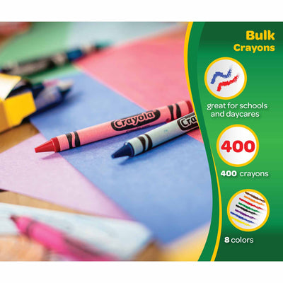 Crayon Classpack®, Large Size, 8 Colors, 400 Count