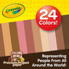Colors of the World Premium Project Paper, 48 Sheets Per Pack, 2 Packs