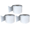 White Rolled Scalloped Border, 65 Feet Per Roll, Pack of 3