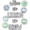 Simply Stylish When We Learn We Grow Bulletin Board Set, 50 Pieces