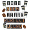 Industrial Cafe This Brew Is the Perfect Blend Bulletin Board Set, 73 Pieces