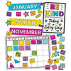Kind Vibes Calendar Bulletin Board Set