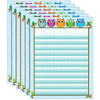 Colorful Owls Incentive Chart, Pack of 6