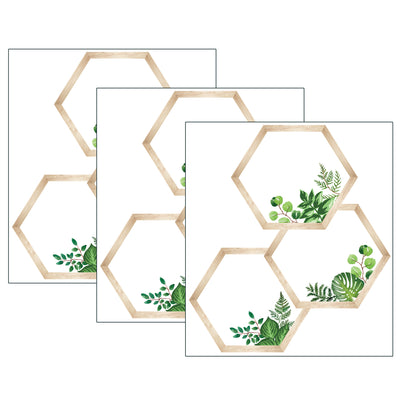 Simply Boho Hexagons Cut-Outs, 36 Per Pack, 3 Packs