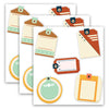 Let's Explore Travel Tags Cut-Outs, 36 Per Pack, 3 Packs