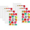 Black, White & Stylish Brights Note Cards with Envelopes, 10 Per Pack, 6 Packs