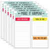 Aim High Notepad, Pack of 6