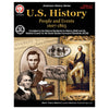 U.S. History: People and Events 1607-1865 Resource Book, Grade 6-12, Paperback