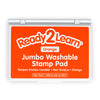 Jumbo Washable Stamp Pad - Orange - Pack of 2