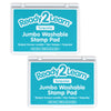 Jumbo Washable Stamp Pad - Turquoise - Pack of 2