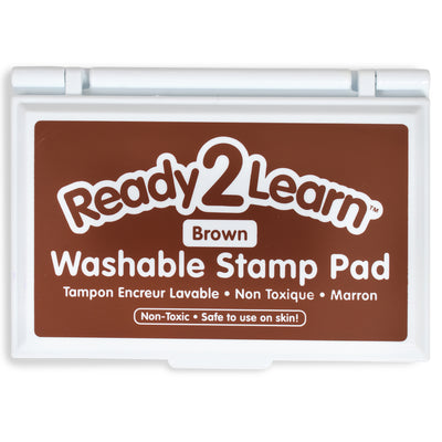 Washable Stamp Pad - Brown - Pack of 6