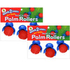 Ready2Learn™ Palm Modeling Dough Rollers, 3 Per Pack, 2 Packs