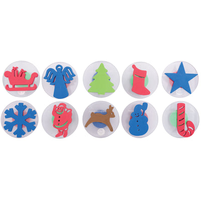 Giant Stampers - Christmas Shapes - Set of 10