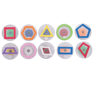 Giant Stampers - Geometric Shapes - Outline - Set of 10