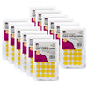 Color Coding Labels, 3-4", Yellow, 1000 Per Pack, 12 Packs