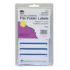 File Folder Labels, Blue, 248 Per Pack, 12 Packs