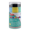 Creative Arts™ Plastic Artist Brushes, Assorted Colors, 144 Per Tub