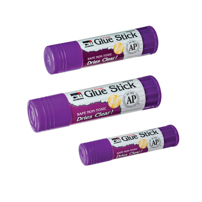 Glue Sticks - AP Certified, Class Pack, Purple, 0.28 oz., 30 Per Pack, 2 Packs